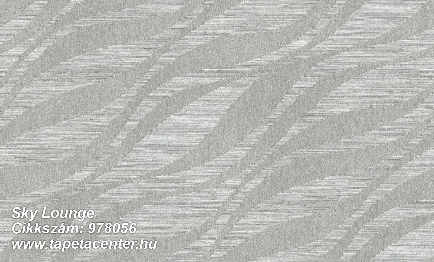Absztrakt,geometriai mintás,különleges felületű,különleges motívumos,metál-fényes,ezüst,lemosható,vlies tapéta 